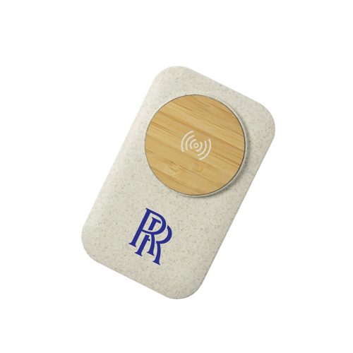 Wheat and Bamboo Wireless Charger
