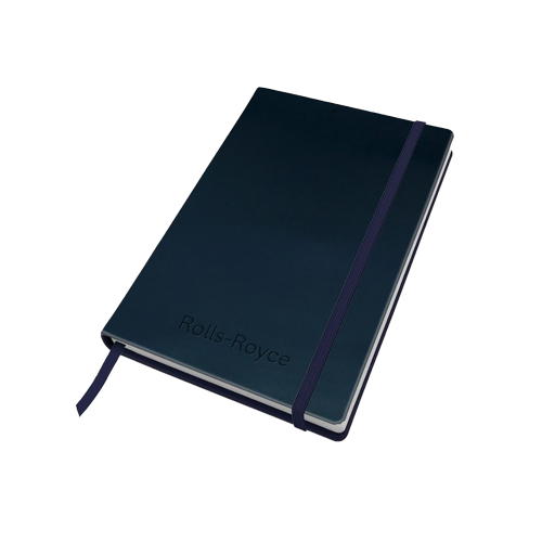 Executive Leather Navy Notebook